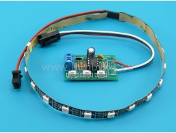 20 RGB LED светодиоден преследвач WS2812B - HK9810 20 RGB LED светодиоден преследвач WS2812B - HK9810