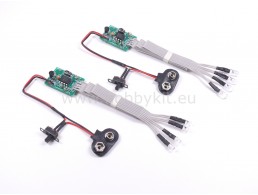 Светодиоден комплект за полицейска кола 4 LEDs - HK9961